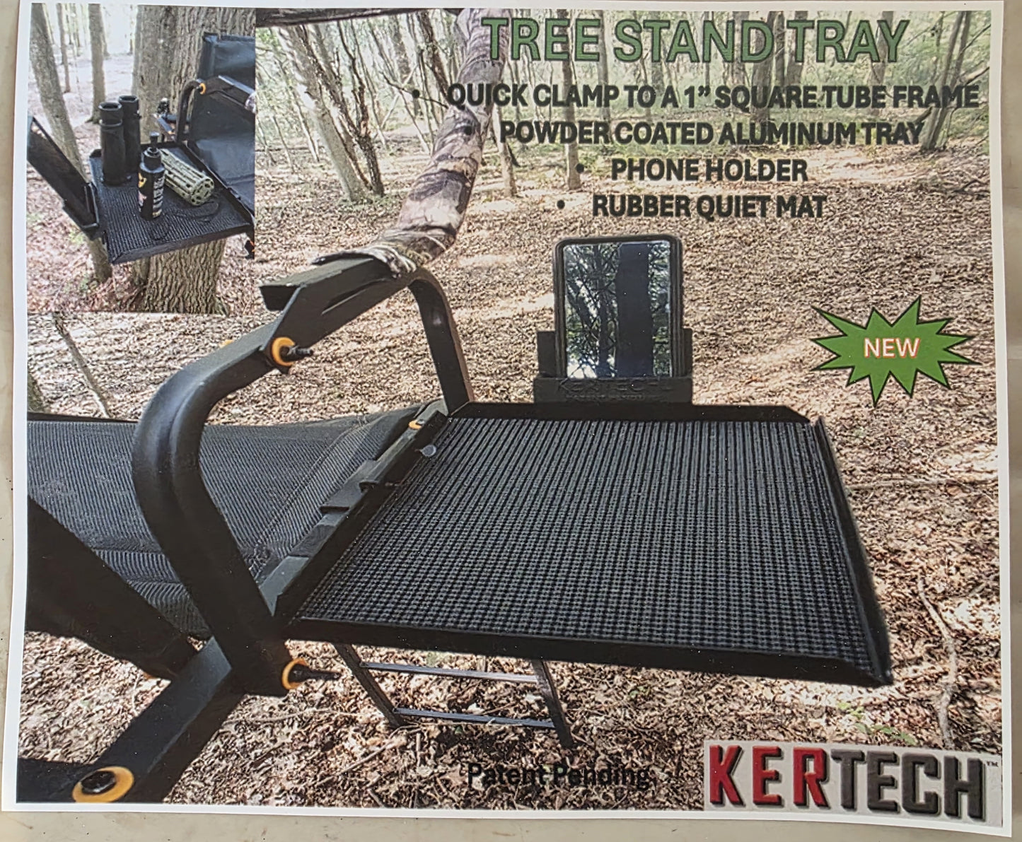 Tree stand tray